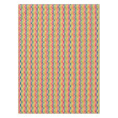 Achtergrond met strepen in retro tafelkleed (Voorkant)