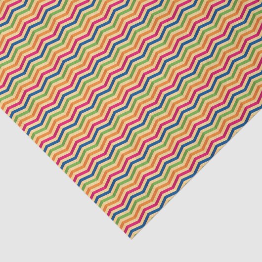 Achtergrond met strepen in retro tissuepapier (Detail)