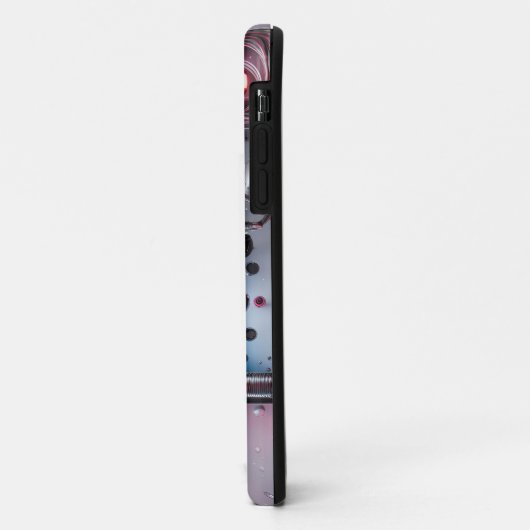 Achtergrond met tandwielen Case-Mate iPhone case (Achterkant/links)