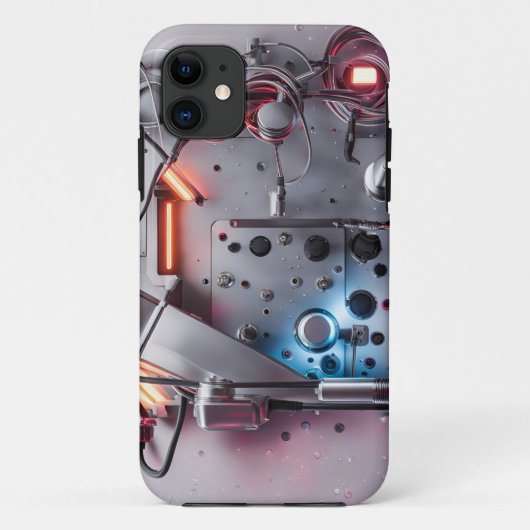 Achtergrond met tandwielen Case-Mate iPhone case (Achterkant)