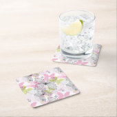 Achtergrond met vlinder kartonnen onderzetters (Insitu)