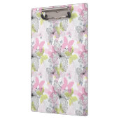 Achtergrond met vlinder klembord (Links)