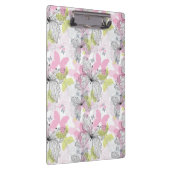 Achtergrond met vlinder klembord (Rechts)