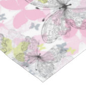 Achtergrond met vlinder tafelkleed (Gekanteld)
