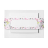 Achtergrond met vlinder uitnodigingen wikkel (Voorkant Voorbeeld)