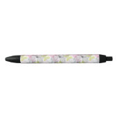 Achtergrond met vlinder zwarte inkt pen (Voorkant)