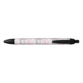 Achtergrond met vlinder zwarte inkt pen (Achterkant)