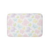 Achtergrond met vlinders in de waterverf badmat (Voorkant)