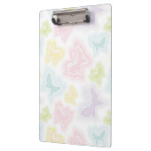 Achtergrond met vlinders in de waterverf klembord (Links)