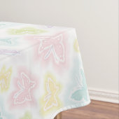 Achtergrond met vlinders in de waterverf tafelkleed (Voorbeeld)