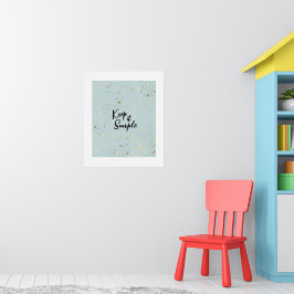 Achtergrond met waterverfpapierstructuur poster