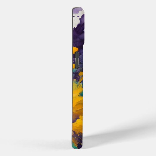 Achtergrond met waterverfspatten Case-Mate iPhone case (Achterkant / Rechts)