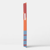  achtergrond met zee en zon. zomerretro Case-Mate iPhone case (Achterkant / Rechts)