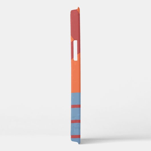 achtergrond met zee en zon. zomerretro Case-Mate iPhone case (Achterkant / Rechts)