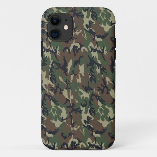 Achtergrond militaire boscamouflage Case-Mate iPhone case (Achterkant)