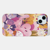 achtergrond minimalistische kunst meisje Case-Mate iPhone case (Achterkant (horizontaal))