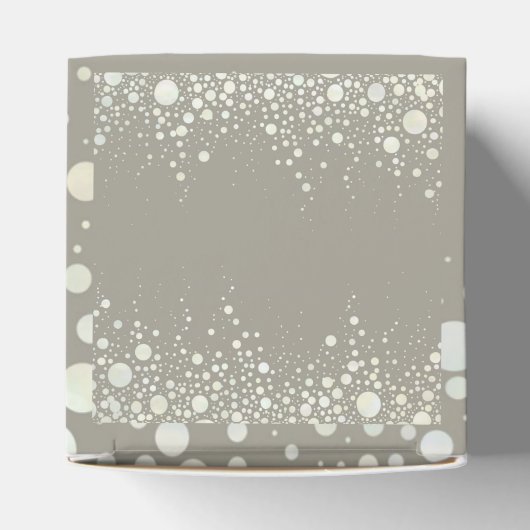 Achtergrond - Moderne kunststerren Bedankdoosjes (Bovenkant)