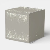 Achtergrond - Moderne kunststerren Bedankdoosjes (Achterkant)