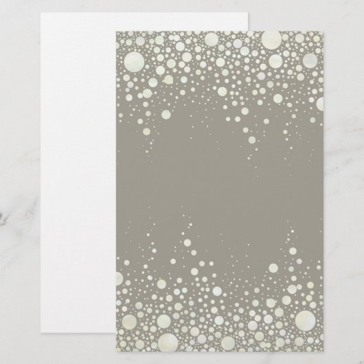 Achtergrond - Moderne kunststerren Briefpapier (Voorkant / Achterkant)