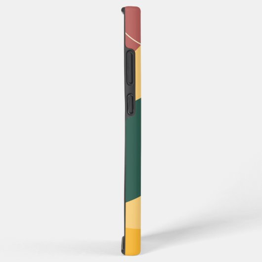 Achtergrond moderne organische vormen samsung galaxy hoesje (Rechterkant)