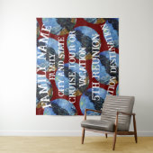 Achtergrond Muurhangingen 2024 Feestthema Wandkleed (In situ)