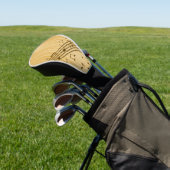 Achtergrond Muzieknoten — Datablad Muziek Golfheadcover (Insitu)