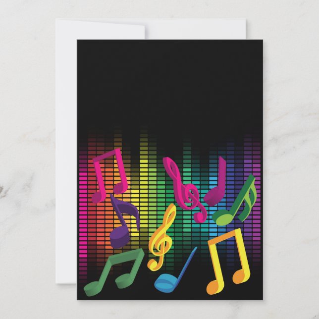 Achtergrond muziekpartij (Voorkant)