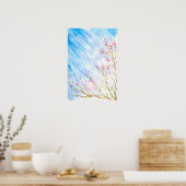 achtergrond natuur poster (Keuken)