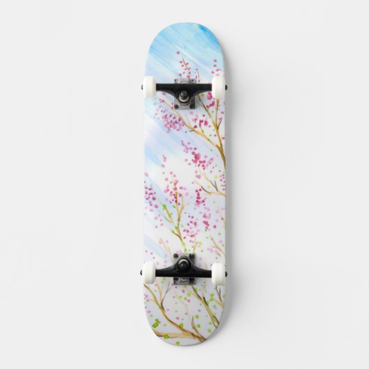 achtergrond natuur skateboard (Voorkant)