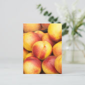 Achtergrond nectarines briefkaart (Staand voorkant)