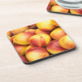Achtergrond nectarines onderzetter (Linkerzijde)