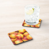 Achtergrond nectarines onderzetter (Rechterzijde)