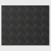 Achtergrond - Night Sky & Stars Cadeaupapier (Vlak)