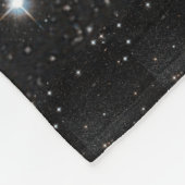 Achtergrond - Night Sky & Stars Fleece Deken (Hoek)
