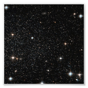 Achtergrond - Night Sky & Stars Foto Afdruk