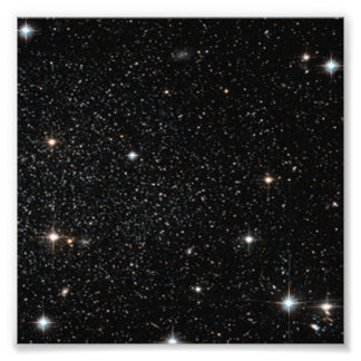 Achtergrond - Night Sky & Stars Foto Afdruk