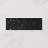 Achtergrond - Night Sky & Stars Mini Visitekaartje (Achterkant)