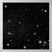 Achtergrond - Night Sky & Stars Poster (Voorkant)