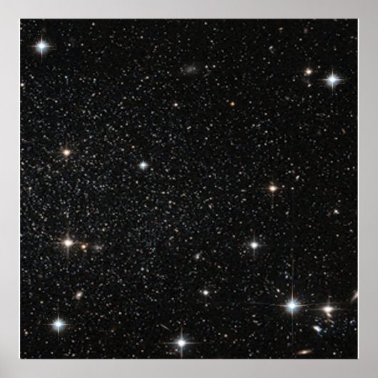 Achtergrond - Night Sky & Stars Poster (Voorkant)