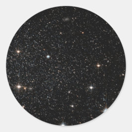 Achtergrond - Night Sky & Stars Ronde Sticker