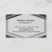 Achtergrond - Night Sky & Stars Visitekaartje (Achterkant)