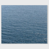 Achtergrond oceaanwater cadeaupapier (Vlak)