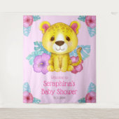 Achtergrond Oerwoud regenwoud Baby shower Wandkleed (Voorkant)