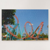 Achtergrond onderzetter voor rollen legpuzzel (Horizontaal)