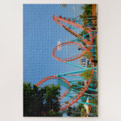 Achtergrond onderzetter voor rollen legpuzzel (Verticaal)