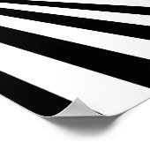 Achtergrond optische verlichting B&W Poster (Hoek)