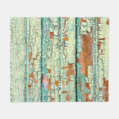 Achtergrond. Oud, , grijs multiplex Fleece Deken (Voorkant (Horizontaal))