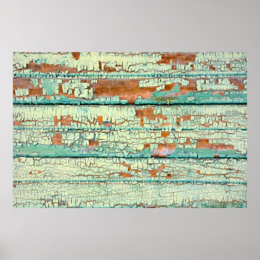 Achtergrond. Oud, , grijs multiplex Poster (Voorkant)