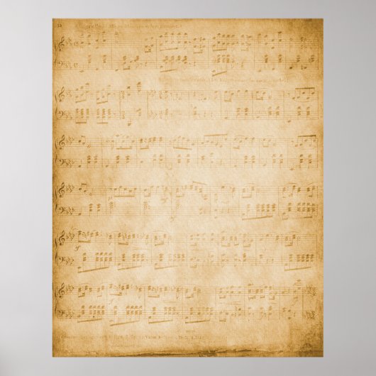 Achtergrond oud  perkament poster (Voorkant)