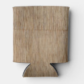 Achtergrond oude bamboe blikjeskoeler (Voorkant)